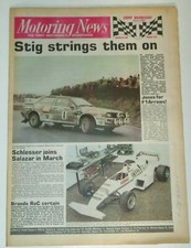 Motoring news stig - news, blomqvist