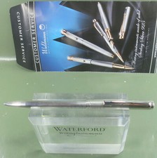 Vintage USUS Solid Silver Ballpoint pen, Germany, New Refill Fully Serviced