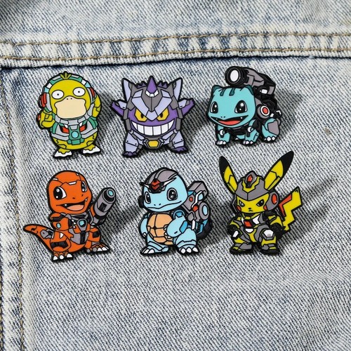 Pcs pokemon armoured pikachu - 6,