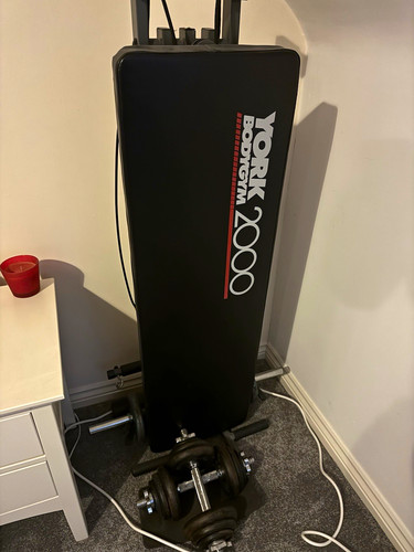 York body gym 2000 adjustable - body,