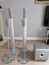 Eltax Front and Rear Aluminium Speakers comlete with Sub Woofer