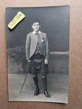Old photo boy uniform kilt - boy,