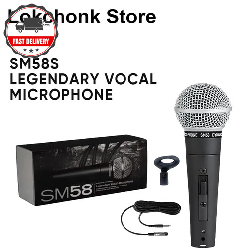 Sm58 cardioid dynamic - cardioid, wired