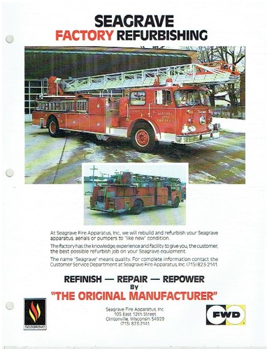 Seagrave fire trucks - u.s.,
