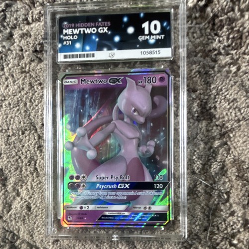 Mewtwo holo 2019 hidden - gx,