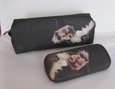 Rachael Hale cute dog Glasses