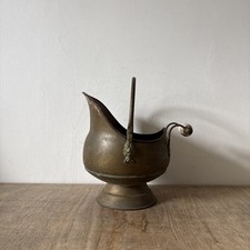 Vintage Rustic Brass Coal Ash