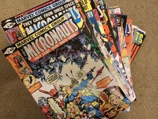 MARVEL COMICS MICRONAUTS LOT / BUNDLE 46 ISSUE RUN! issues 15 to 59.