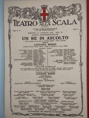 Poster teatro alla scala - teatro,