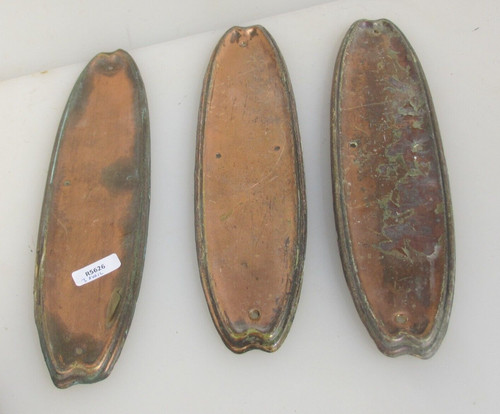 Antique copper finger - copper, plate