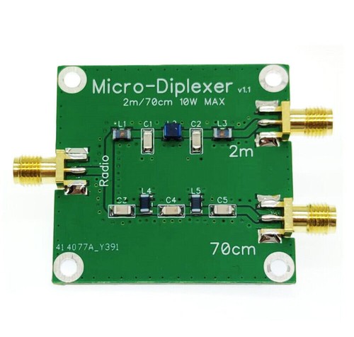 New 10w vhf uhf duplexer - 10w,
