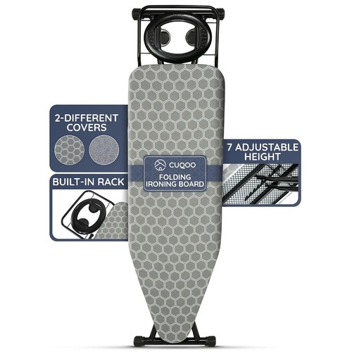 Folding ironing board - ironing,