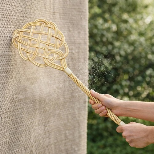 Wicker carpet beater dust - wicker, free