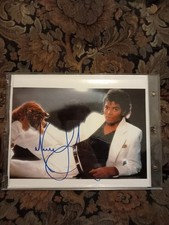 MICHAEL JACKSON SIGNED