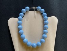 Chunky Sky Blue Beads
