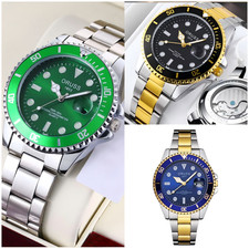 Men’s Steel Diver Watch Swiss Style Sports Seiko Movement Stainless High Quality