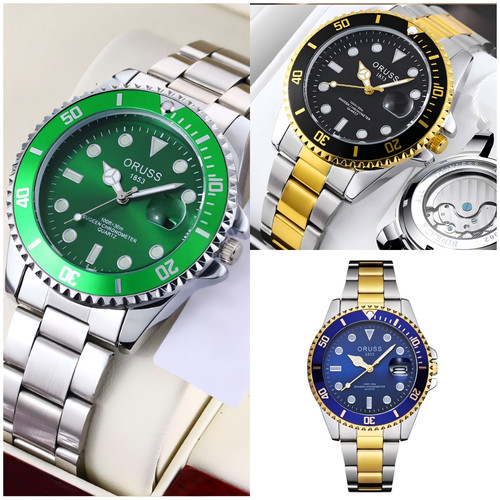 Men steel diver watch - men’s,
