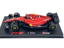 C Sainz Bburago Ferrari F1-75