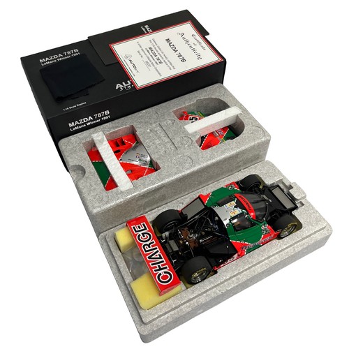 Autoart scale mazda 787b - autoart, 1:18