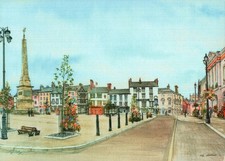Ripon City Centre : Vintage Postcard