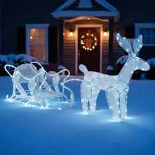 Outdoor 120cm LED Reindeer &