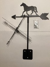 Horse metal weather vane wind - horse,