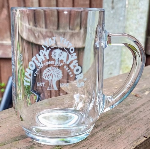 Timothy taylors pint glass - x,