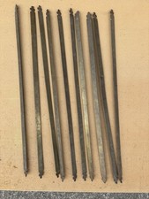 10x Antique Brass Stair Rods