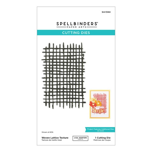 Spellbinders woven lattice - woven,