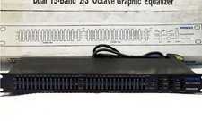Phonic PEQ3400 Dual 15-Band  2/3 Octave Graphic Equaliser