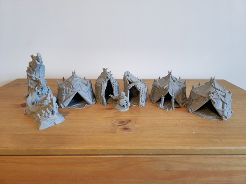 Fantasy battle war tent - battle,