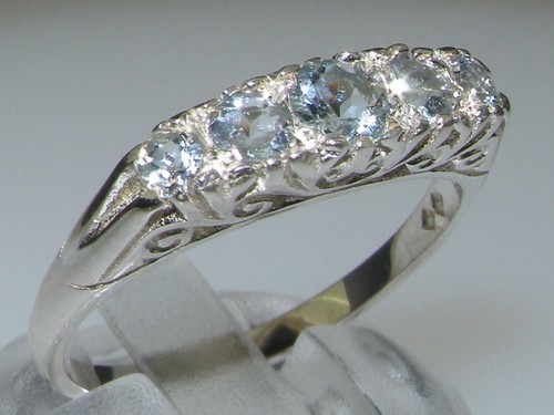 9ct white gold natural - 9ct,