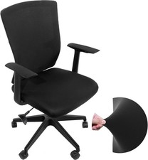 Tatuo Office Chair Seat Cover with Armrest and Backrest Cover, Stretchable Desk