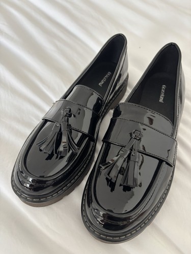Girls ladies black - girls, tassel