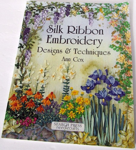 Silk ribbon embroidery - silk,