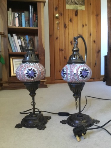 Pair turkish moroccan swan - of,