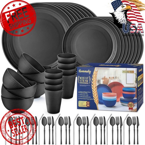 Hommaly wheat straw dinnerware - straw,