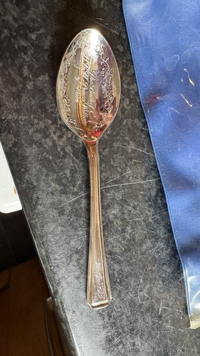 Commemorative tea spoon birth - commemorative,