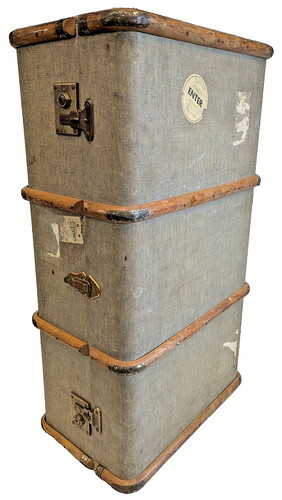 Antique suitcase luggage - antique,