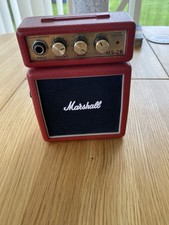 Marshall MS -2R Practice Amp. Red Guitar Amplifier. Excellent Condition