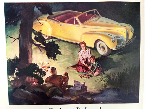 Lincoln zephyr v12 - zephyr, picnic