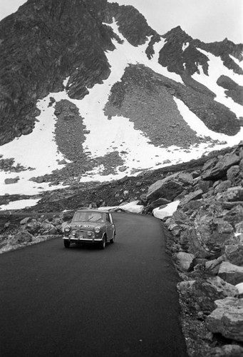 Morris mini minor - rally, car
