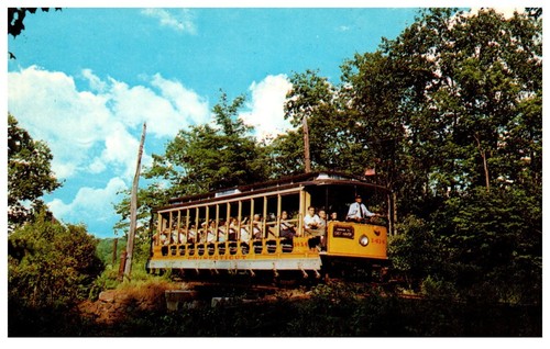 Branford trolley museum - trolley, east