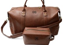 Travel bag set personalised