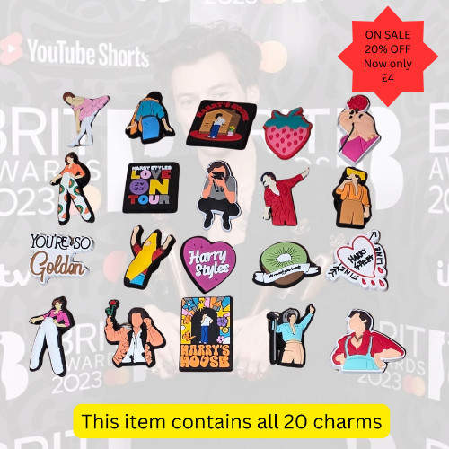 Harry styles croc charms - croc,