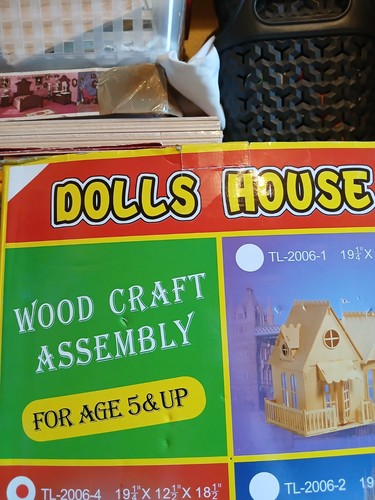 Diy dolls house kit - diy,