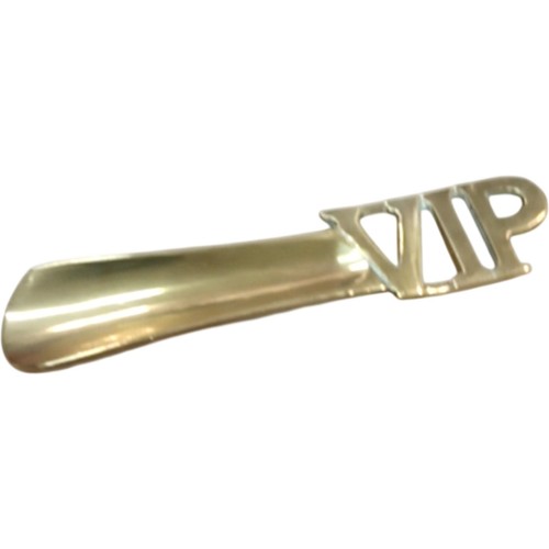 Brass vip shoe horn decorative - shoe,