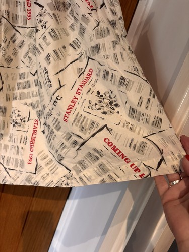 Cath kidston cream newsprint - kidston,