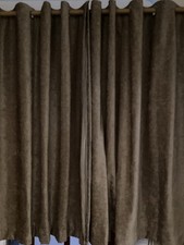 Dunelm mill Mid Brown Curtains