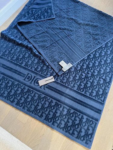 Dior oblique logo blue 100 - oblique, 100%